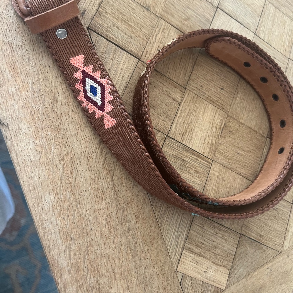 Brown Leather Belt